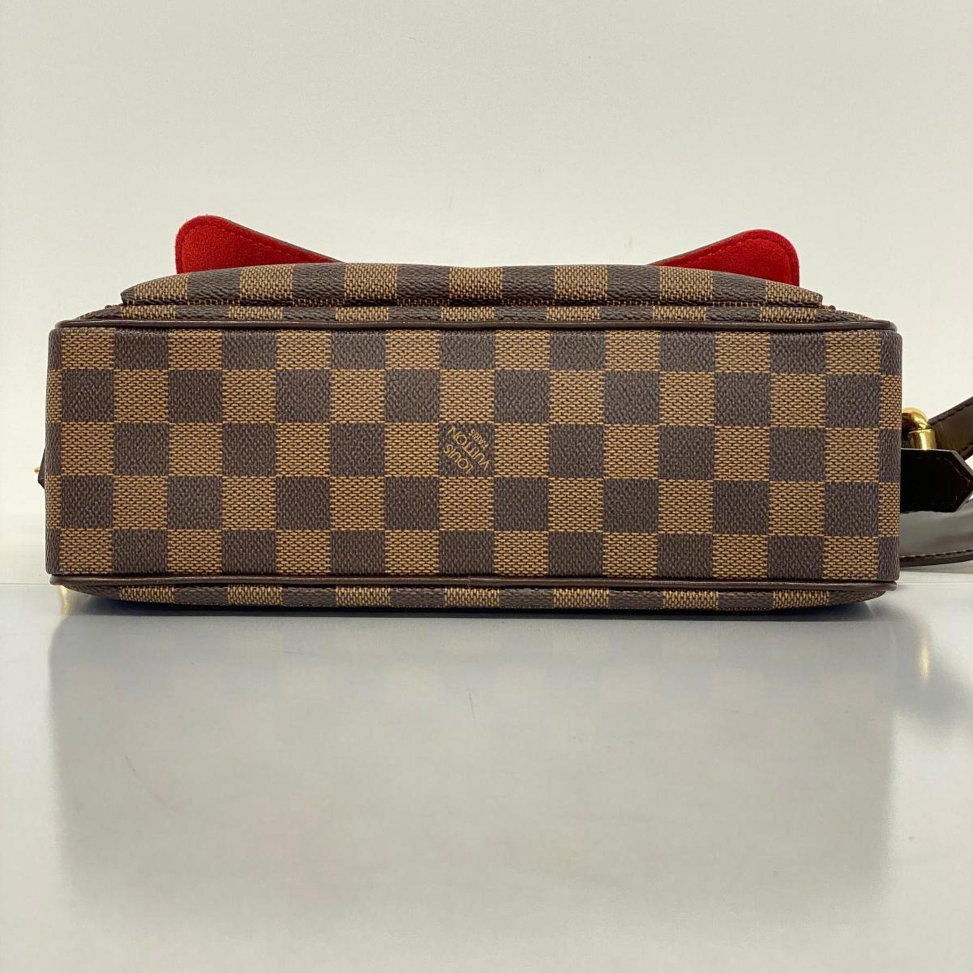 Louis Vuitton Shoulder Bag Damier Ravello GM N60006 Ebene Ladies