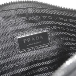 Prada Shoulder Bag Nylon Black Women's