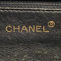 Chanel Shoulder Bag Matelasse Lambskin Black Women's