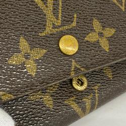 Louis Vuitton Wallet Monogram Porte Monnaie Bietre Sor M61730 Brown Men's Women's