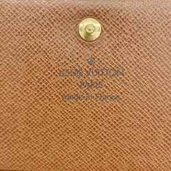 Louis Vuitton Wallet Monogram Porte Monnaie Bietre Sor M61730 Brown Men's Women's