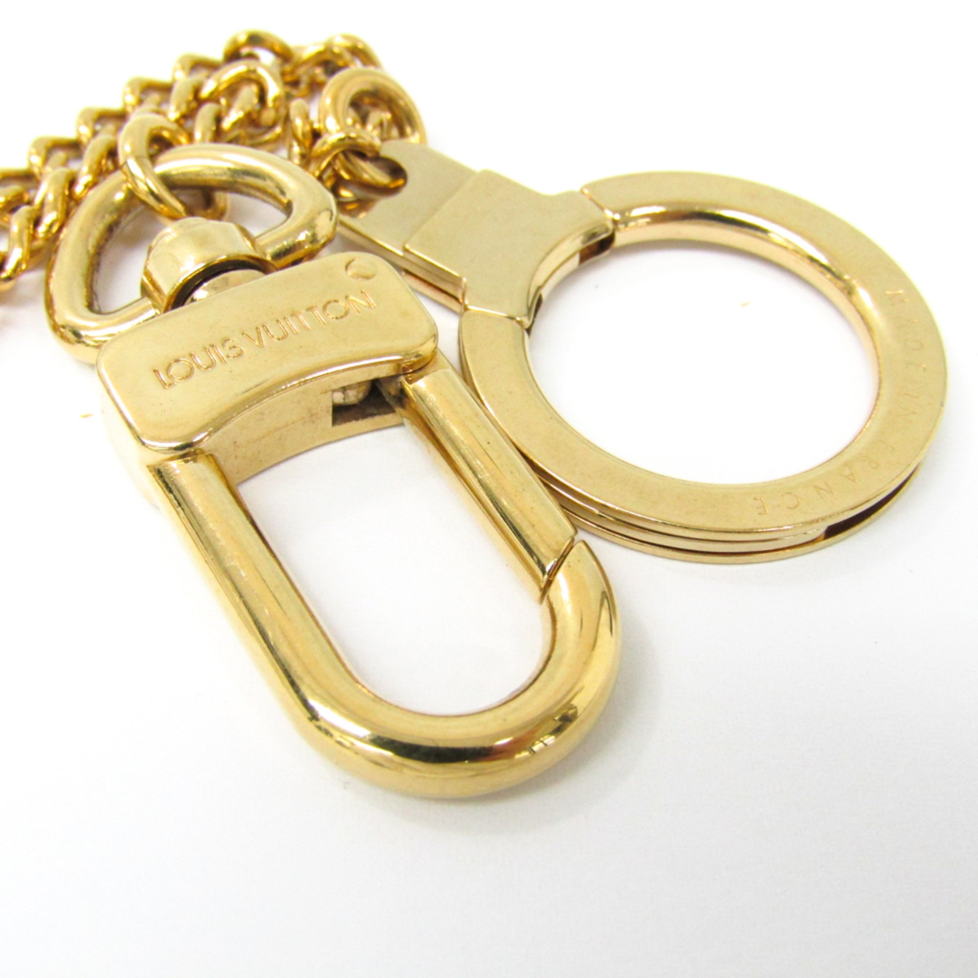 Louis Vuitton Chaine Anneau Cles Keyring (Gold) M58021