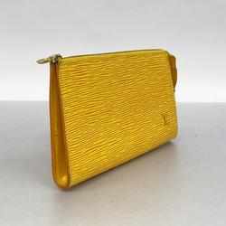 Louis Vuitton Epi Pouch Pochette Accessoires M52959 Jaune Ladies