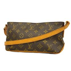 Louis Vuitton Shoulder Bag Monogram Trotter M51240 Brown Ladies