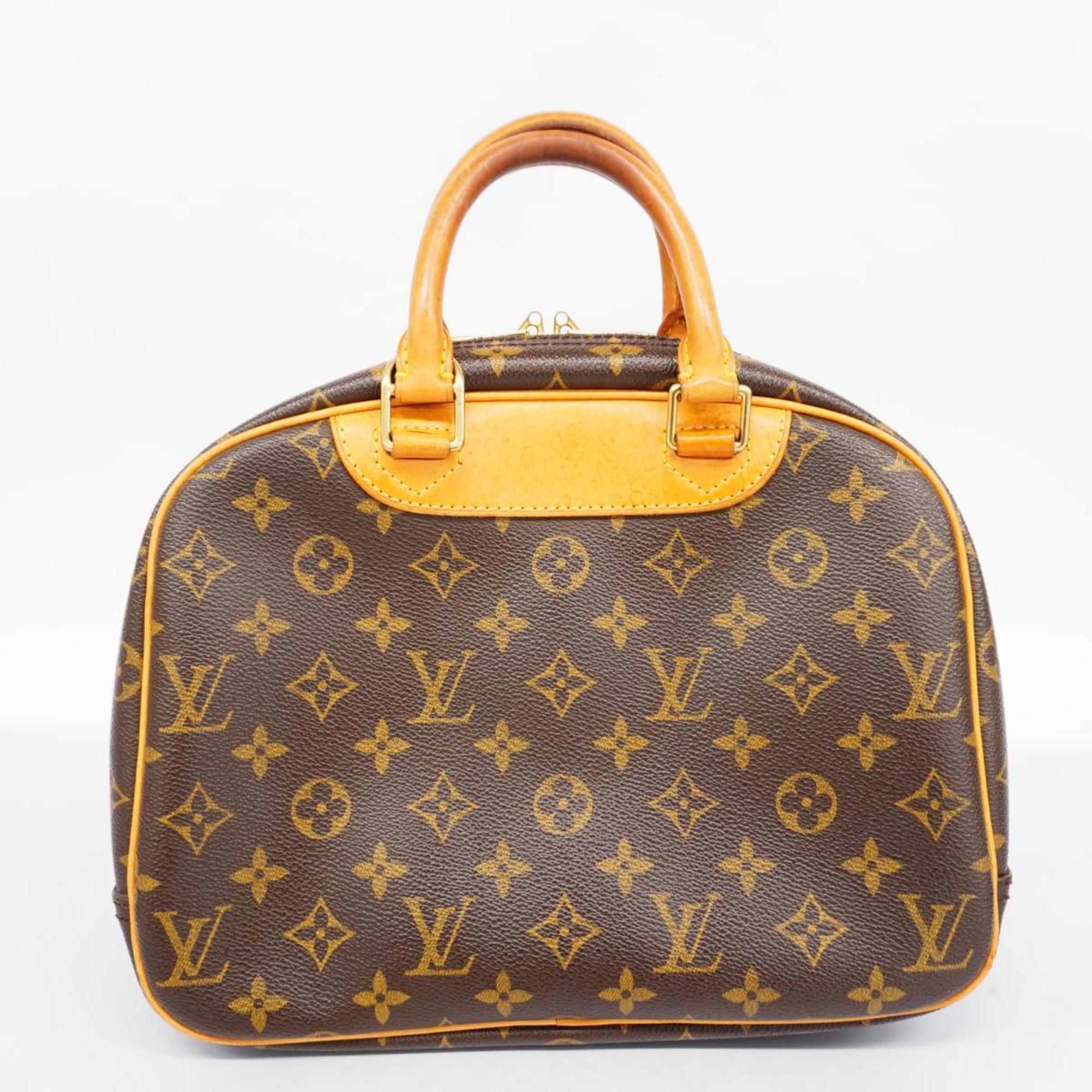 Louis Vuitton Handbag Monogram Trouville M42228 Brown Ladies