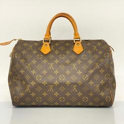 Louis Vuitton Handbag Monogram Speedy 35 M41107 Brown Ladies