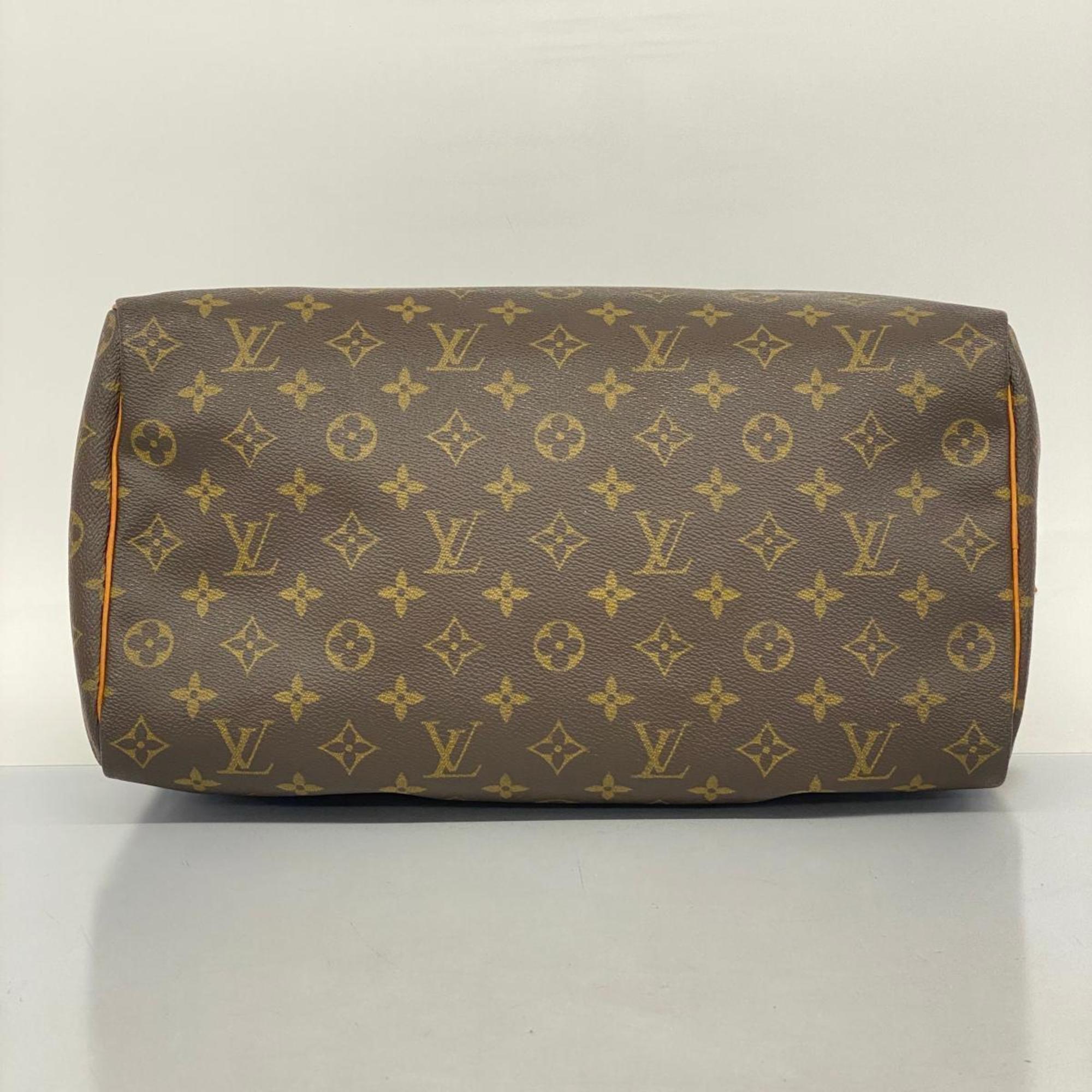 Louis Vuitton Handbag Monogram Speedy 35 M41107 Brown Ladies