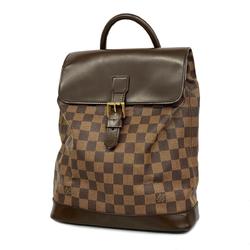 Louis Vuitton Backpack Damier Soho N51132 Ebene Women's