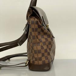 Louis Vuitton Backpack Damier Soho N51132 Ebene Women's