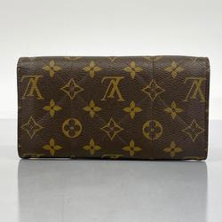 Louis Vuitton Long Wallet Monogram Etoile Portefeuille Sarah M66556 Brown Ladies