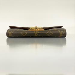 Louis Vuitton Long Wallet Monogram Etoile Portefeuille Sarah M66556 Brown Ladies