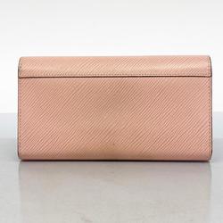 Louis Vuitton Long Wallet Epi Portefeuille Twist M61178 Rose Ballerine Ladies