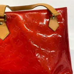 Louis Vuitton Tote Bag Vernis Houston M91092 Rouge Ladies