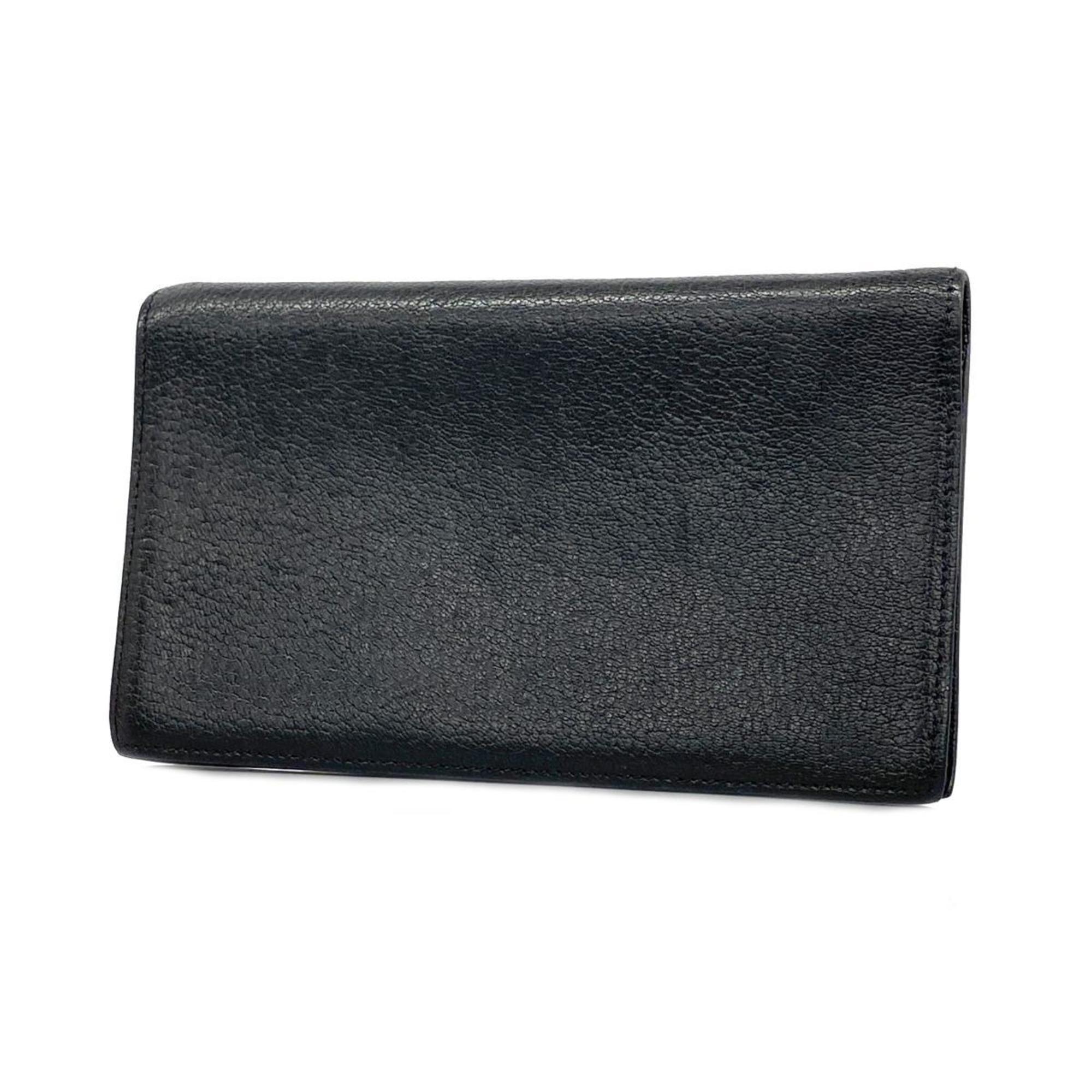 Hermes Diary Cover Agenda C Stamp Chevre Mysore Black Men's Women's