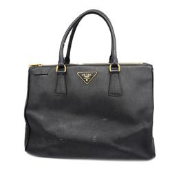 Prada handbag saffiano leather black ladies