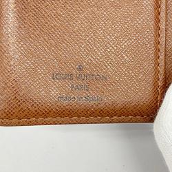 Louis Vuitton Wallet Monogram Porte Monnaie Biennois M61663 Brown Ladies