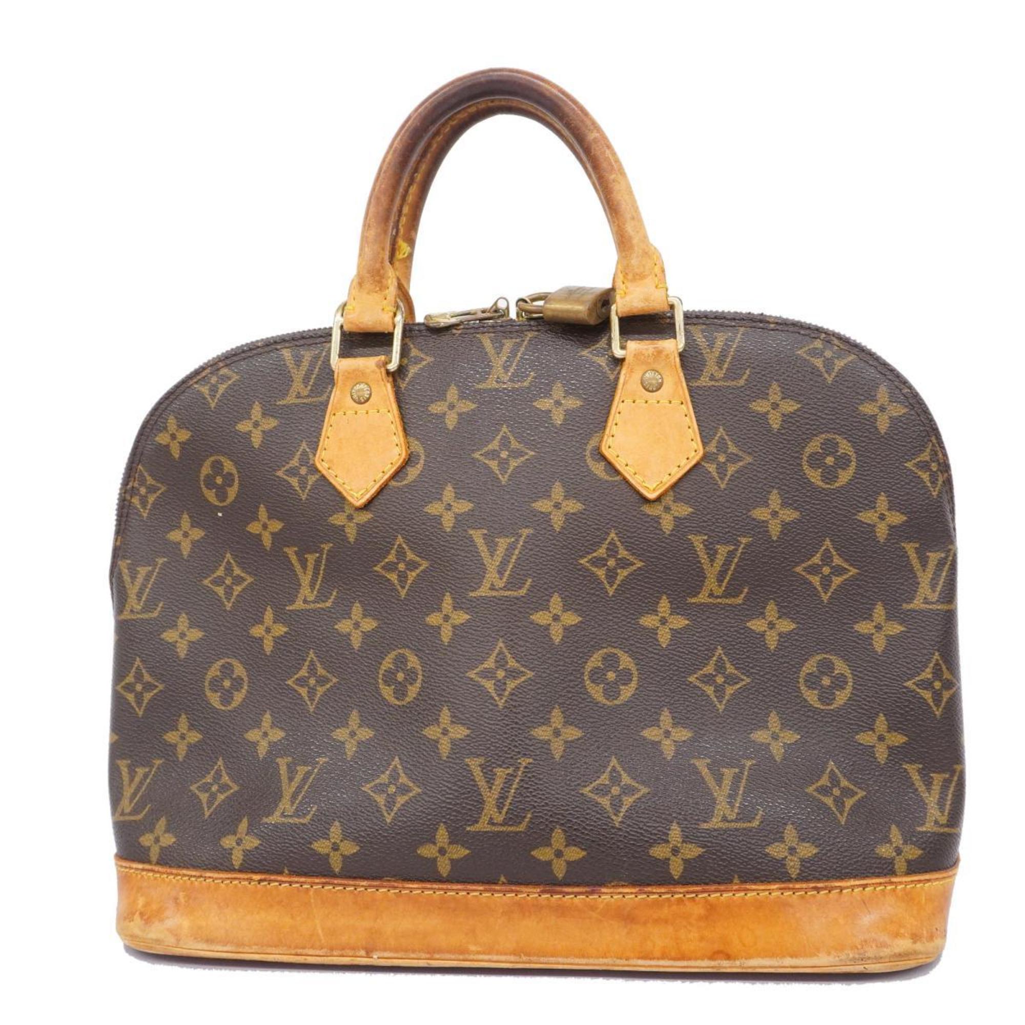 Louis Vuitton handbag Monogram Alma M51130 brown ladies