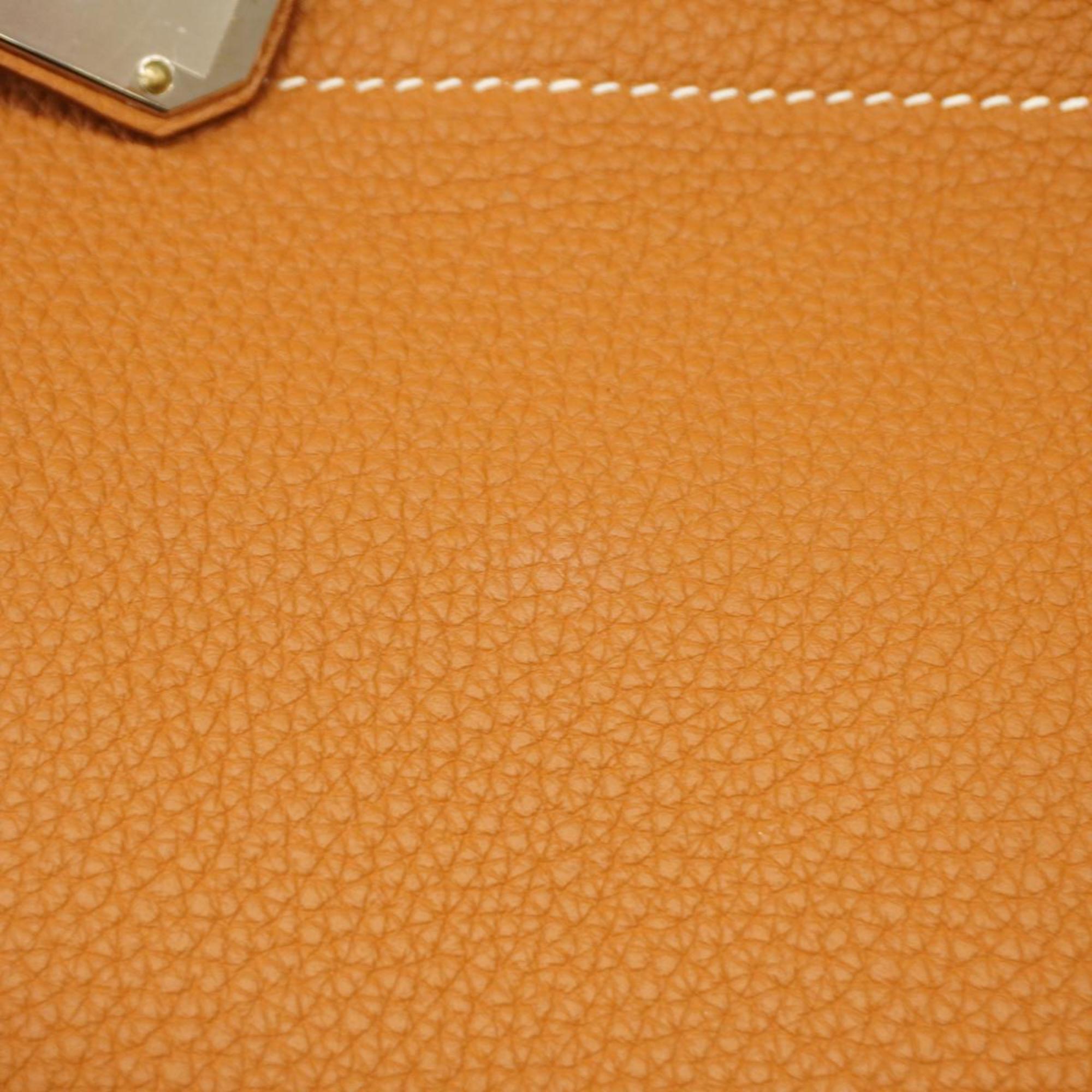 Hermes handbag Haute Couture Z engraved Togo gold men's women's