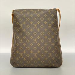 Louis Vuitton Shoulder Bag Monogram Musette M51256 Brown Ladies