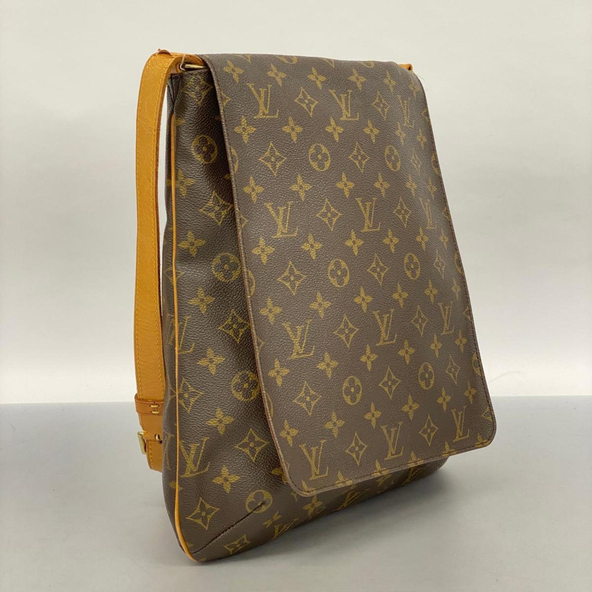 Louis Vuitton Shoulder Bag Monogram Musette M51256 Brown Ladies