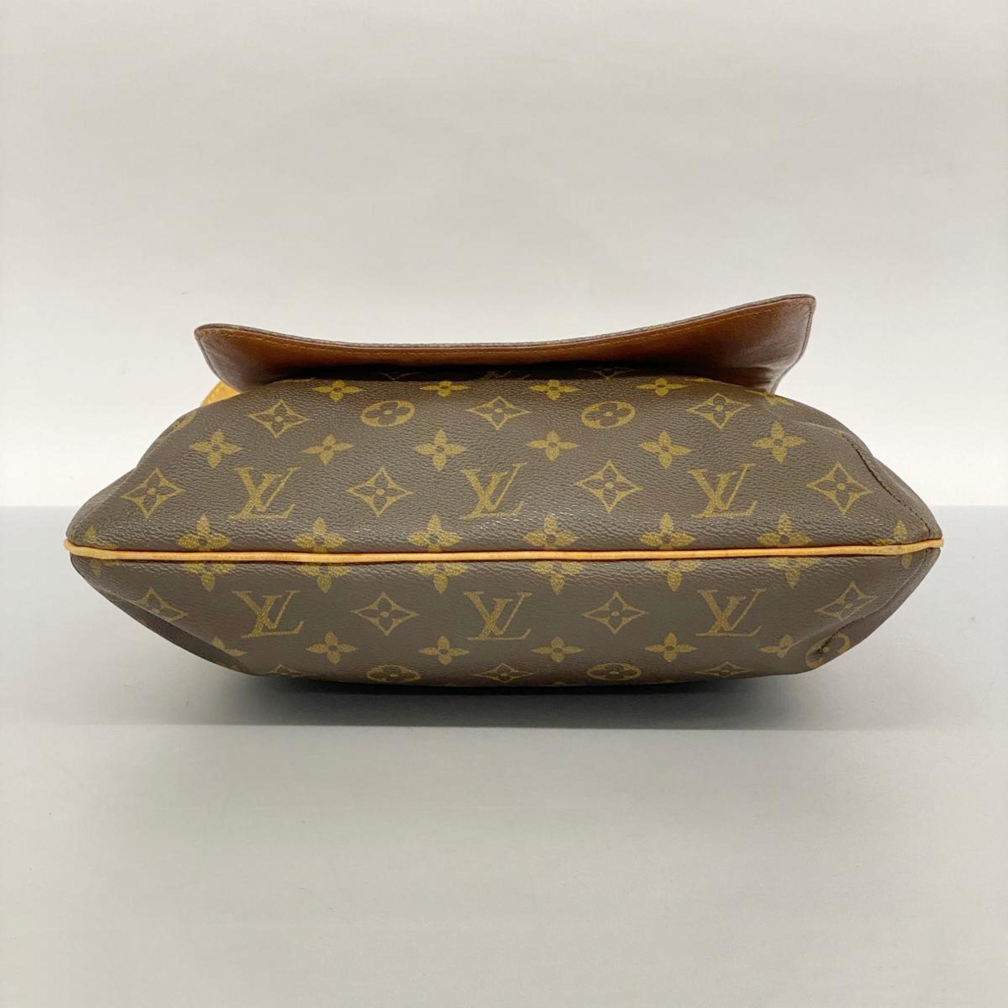 Louis Vuitton Shoulder Bag Monogram Musette M51256 Brown Ladies