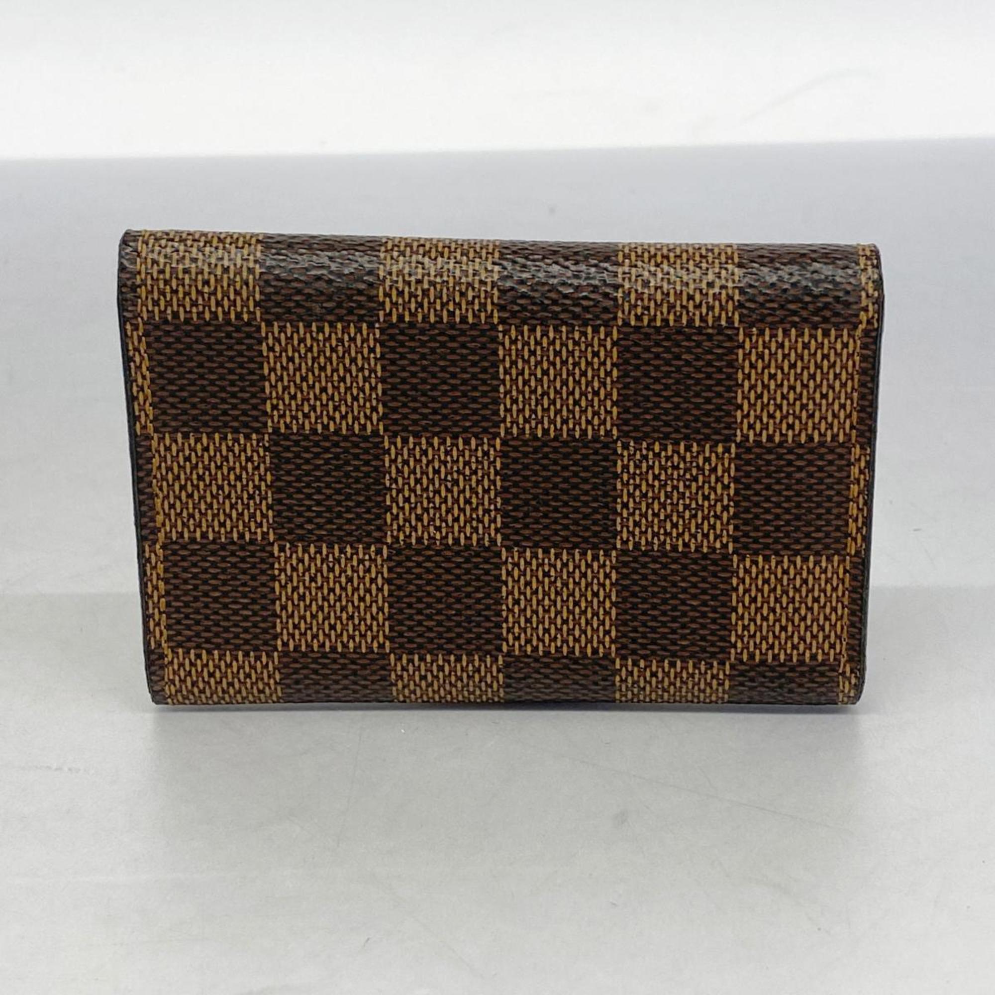 Louis Vuitton Key Case Damier Multicle 6 N62630 Ebene Men's Women's