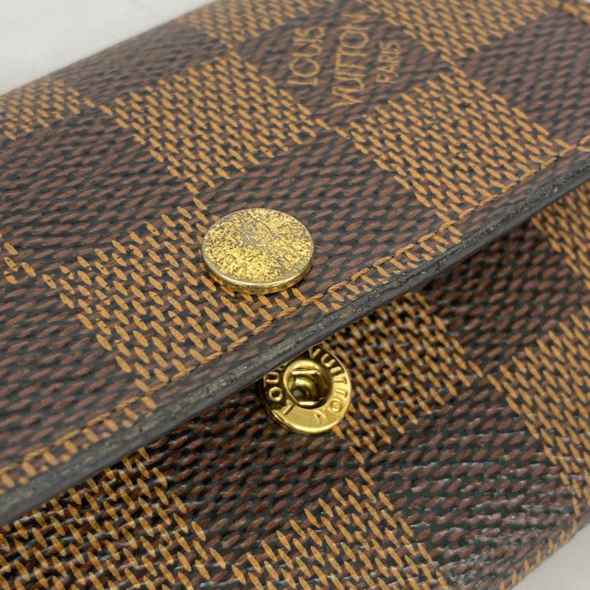 Louis Vuitton Key Case Damier Multicle 6 N62630 Ebene Men's Women's