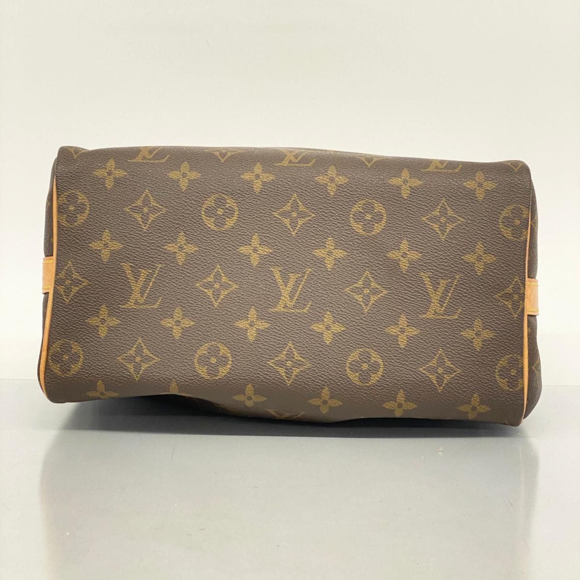 Louis Vuitton Handbag Monogram Speedy Bandouliere 25 M46977 Brown Women's