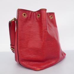 Louis Vuitton Shoulder Bag Epi Petit Noe M5901E Rouge Ladies