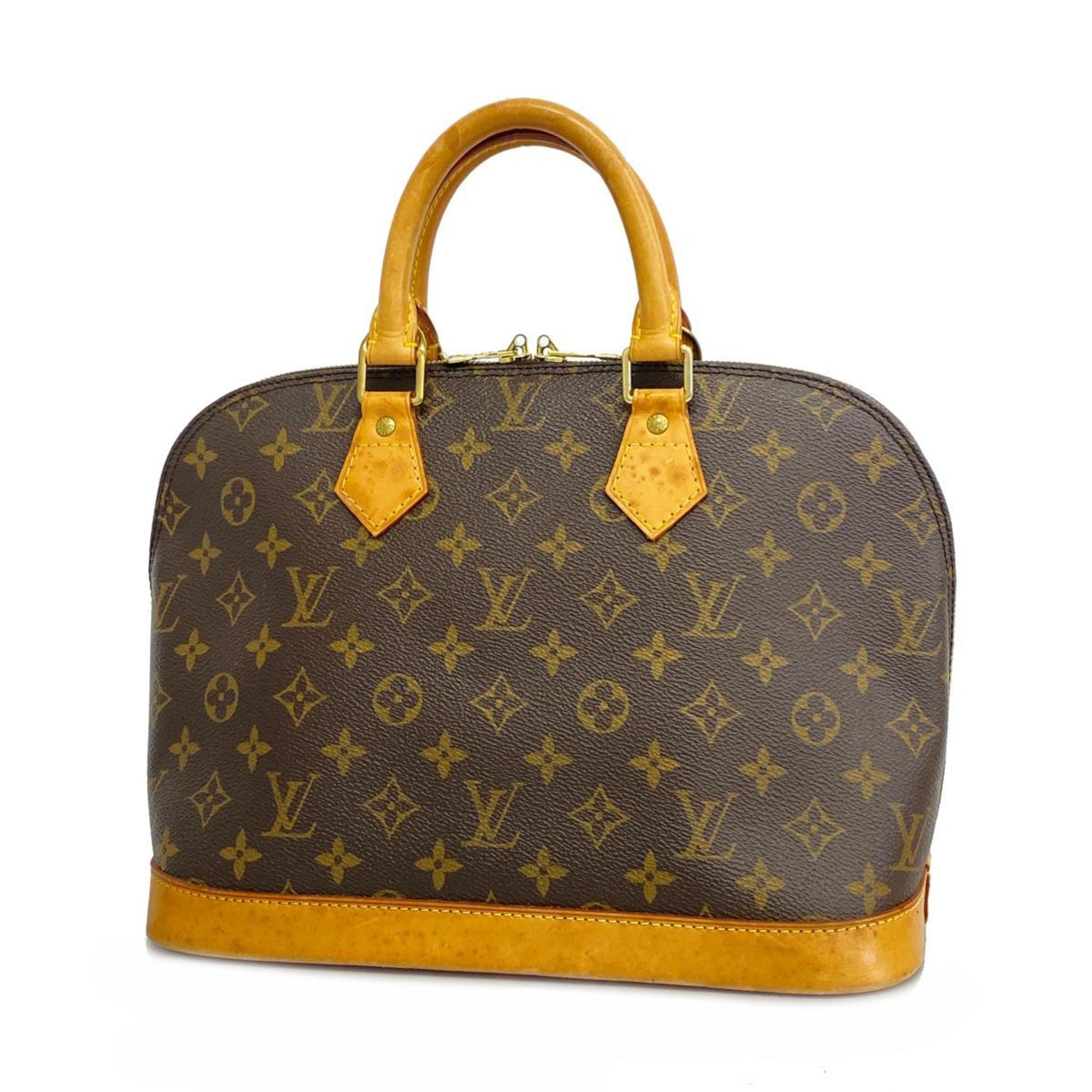 Louis Vuitton handbag Monogram Alma M51130 brown ladies