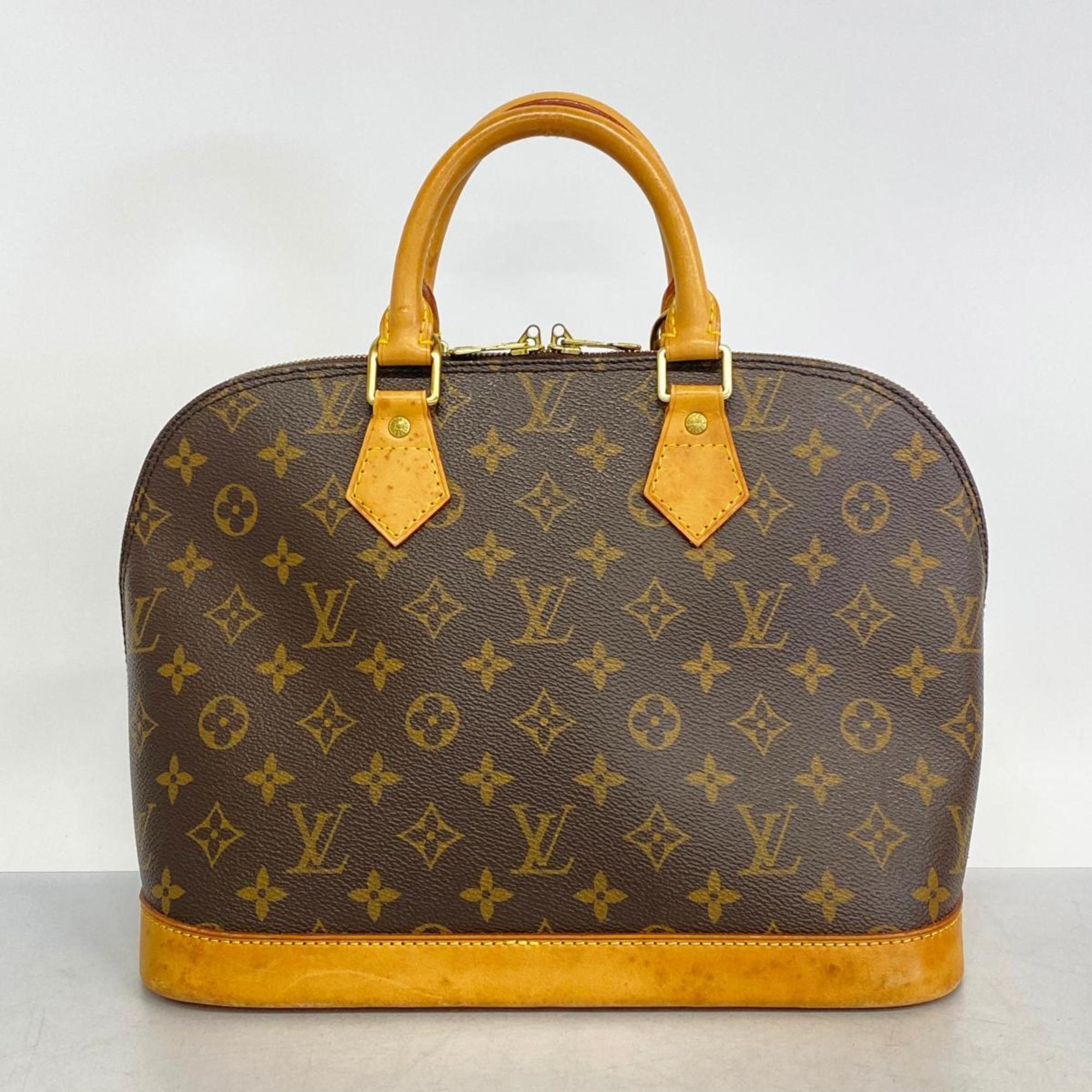 Louis Vuitton handbag Monogram Alma M51130 brown ladies