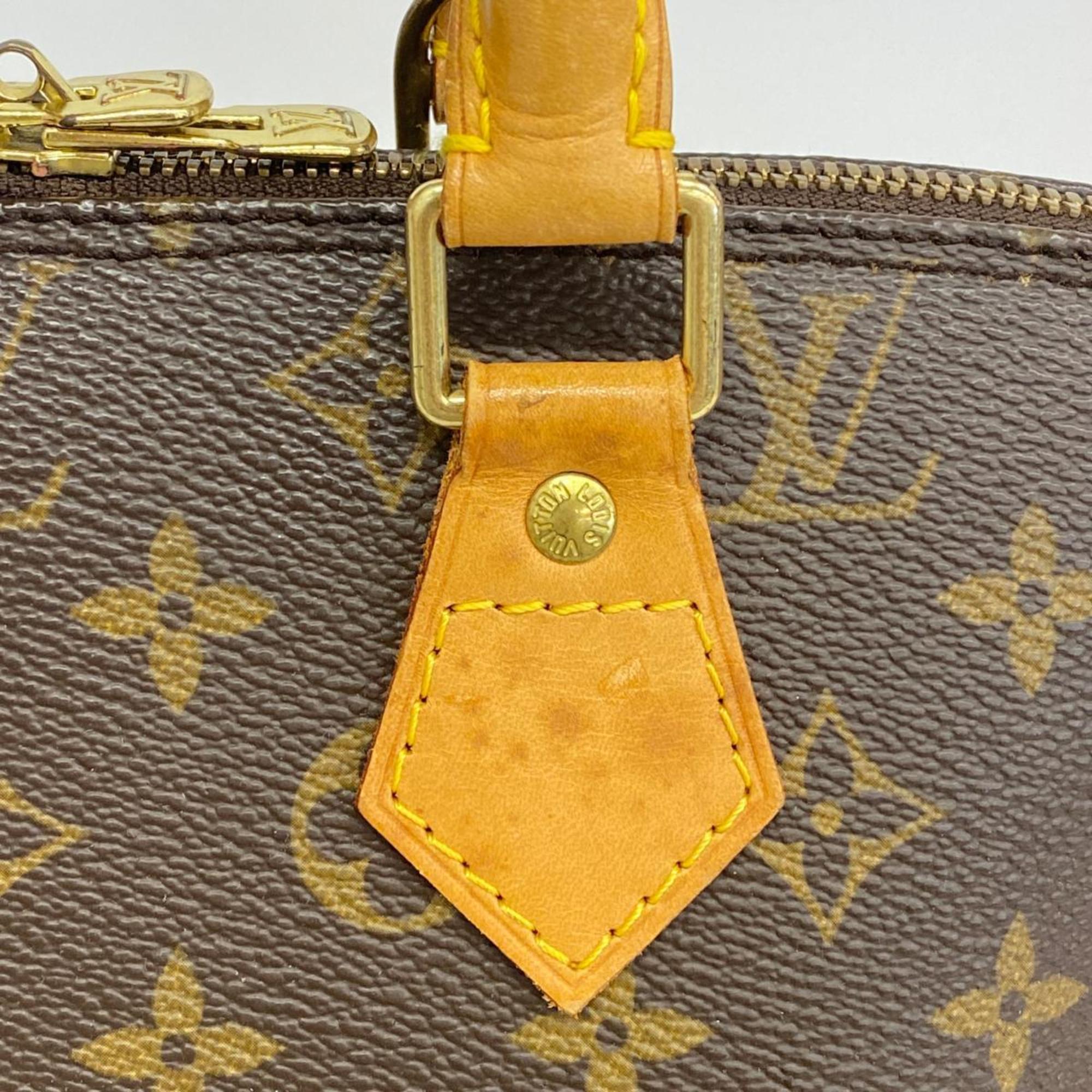 Louis Vuitton handbag Monogram Alma M51130 brown ladies