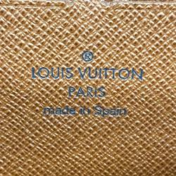 Louis Vuitton Long Wallet Monogram Zippy M60017 Brown Men's Women's