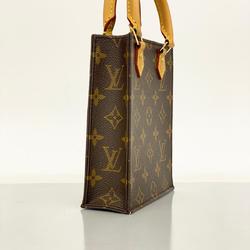 Louis Vuitton Shoulder Bag Monogram Petite Sac Plat M81295 Brown Women's