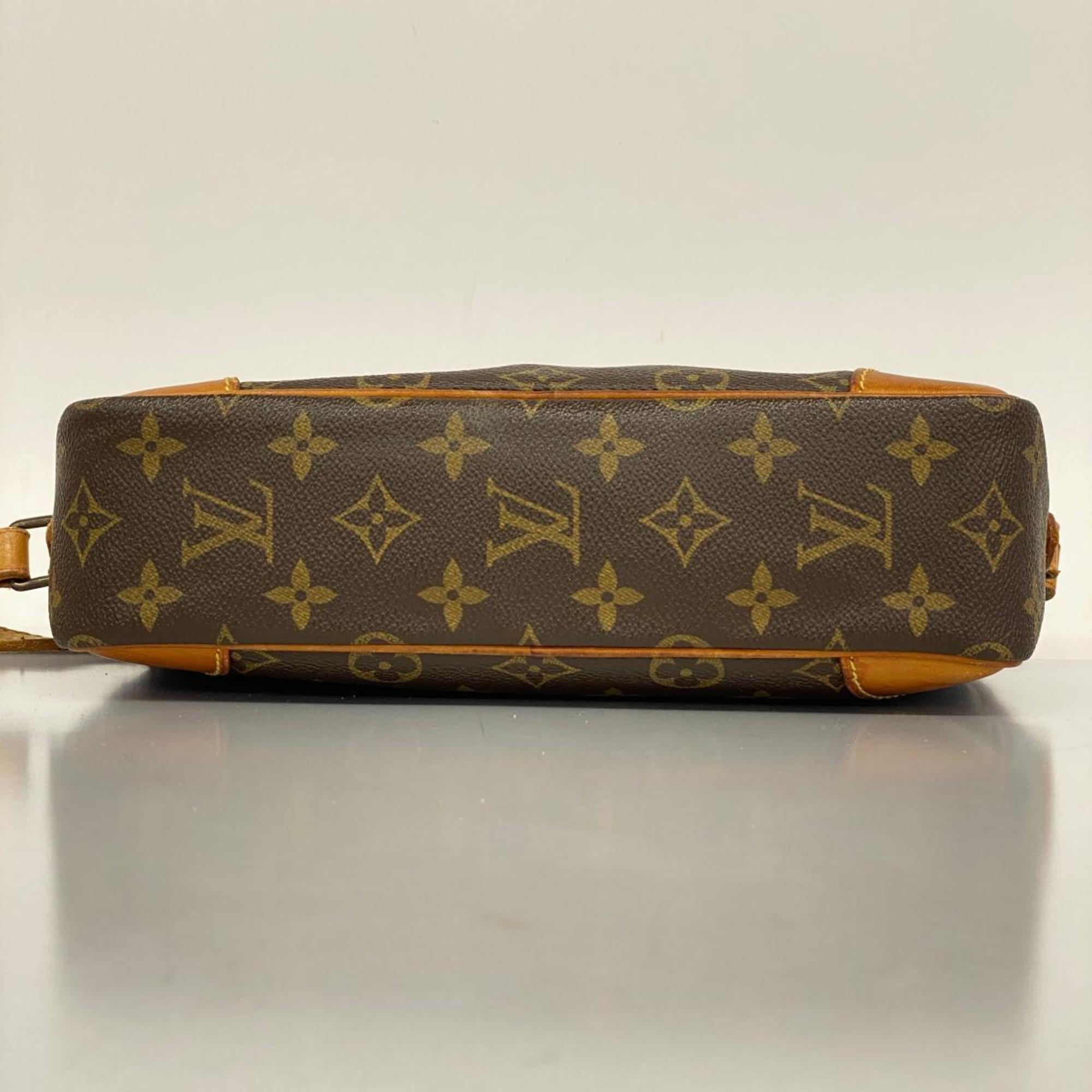 Louis Vuitton Shoulder Bag Monogram Trocadero 27 M51274 Brown Women's