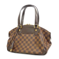 Louis Vuitton Handbag Damier Verona PM N41117 Ebene Ladies