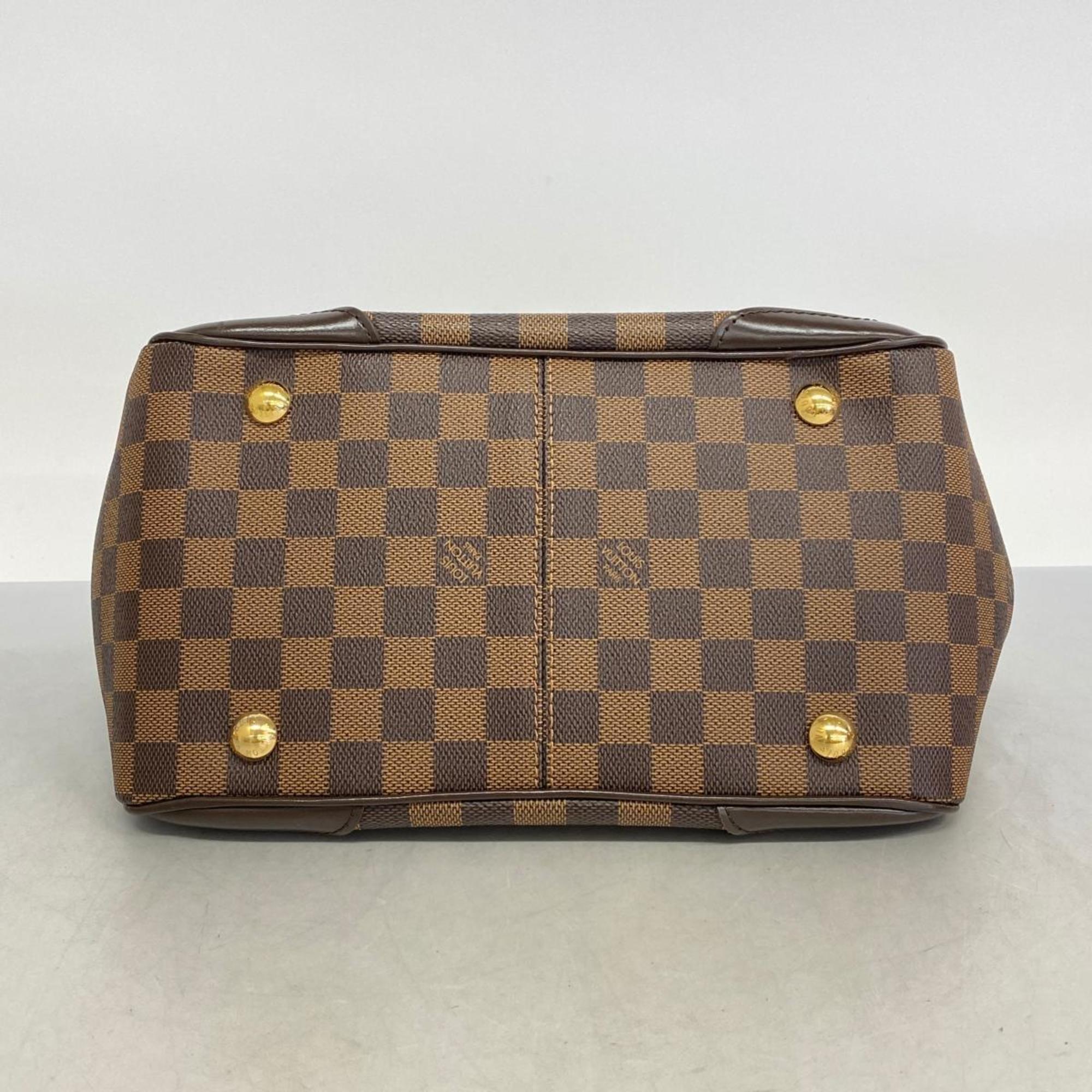 Louis Vuitton Handbag Damier Verona PM N41117 Ebene Ladies