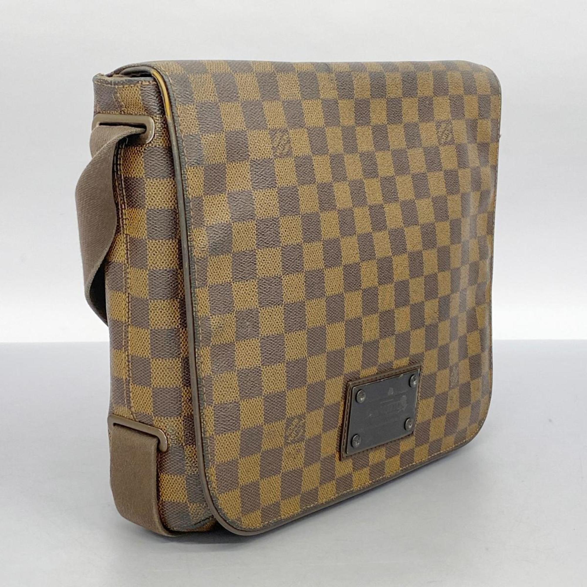 Louis Vuitton Shoulder Bag Damier Brooklyn GM N51212 Ebene Ladies