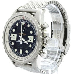 Polished BREITLING Chronospace Stainless Steel Quartz Mens Watch A78365 BF576142