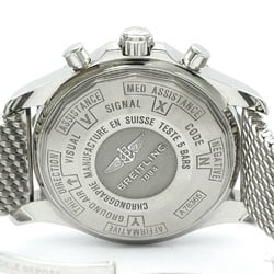 Polished BREITLING Chronospace Stainless Steel Quartz Mens Watch A78365 BF576142