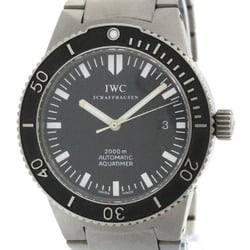 Polished IWC Aquatimer GST 2000 Titanium Automatic Mens Watch IW353601 BF571259