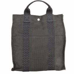 Hermes HERMES Backpack Air Line Canvas Dark Gray Silver Men's Women's s0259f