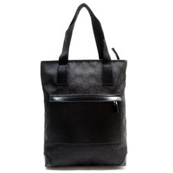 GUCCI handbag tote bag GG nylon black men's women's 180450 w0739a