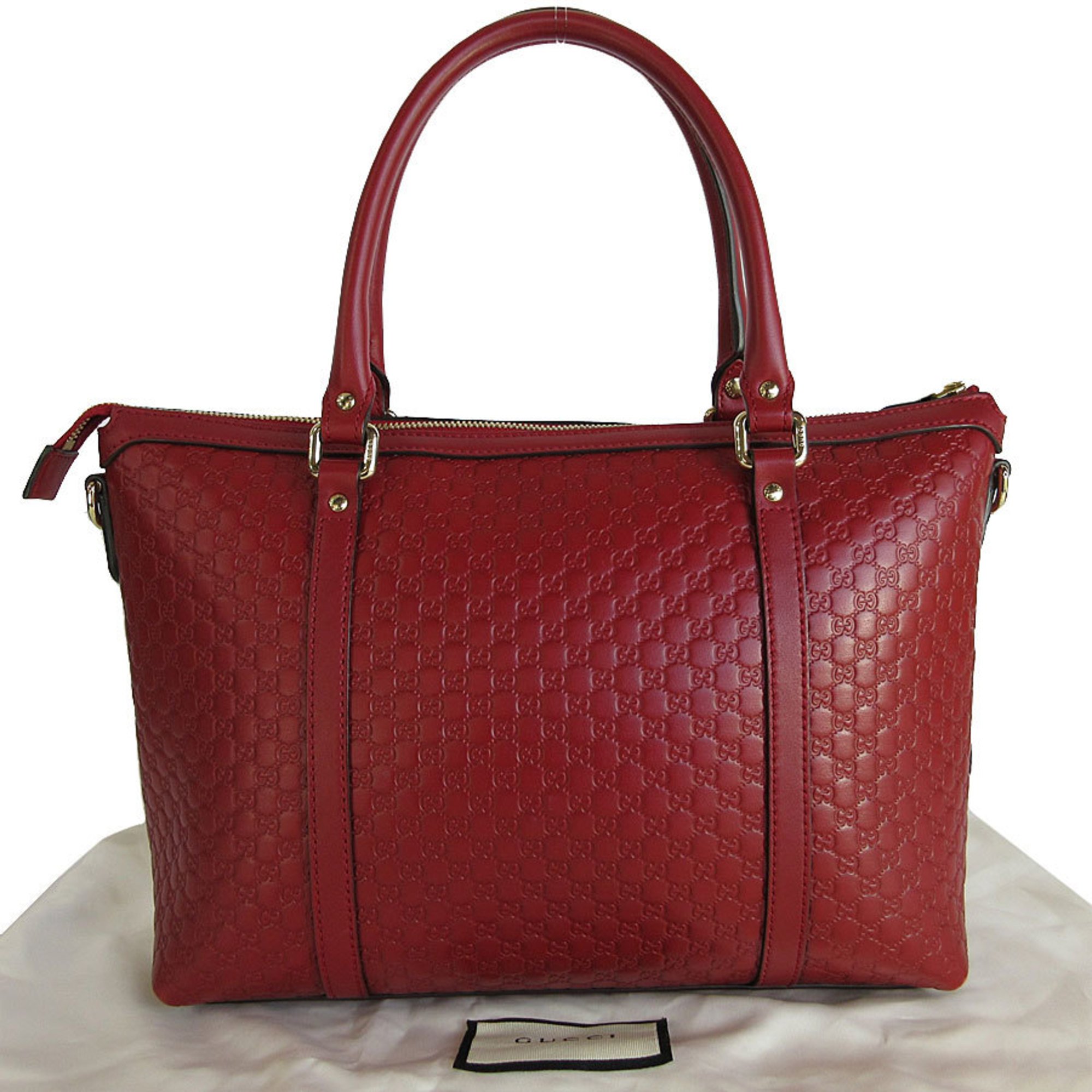 GUCCI Handbag Shoulder Bag Micro Guccissima Leather Dark Red Women's 449636 s0012a