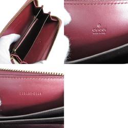 GUCCI Business Card Holder/Card Case Wallet/Coin Micro Guccissima Leather Metallic Pink Women's 255452 s0152f