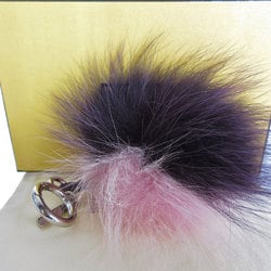 FENDI Charm Bag Bugs Monster Fur Purple Pink Silver Women's s0066g