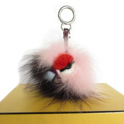 FENDI Charm Bag Bugs Monster Fur Purple Pink Silver Women's s0066g