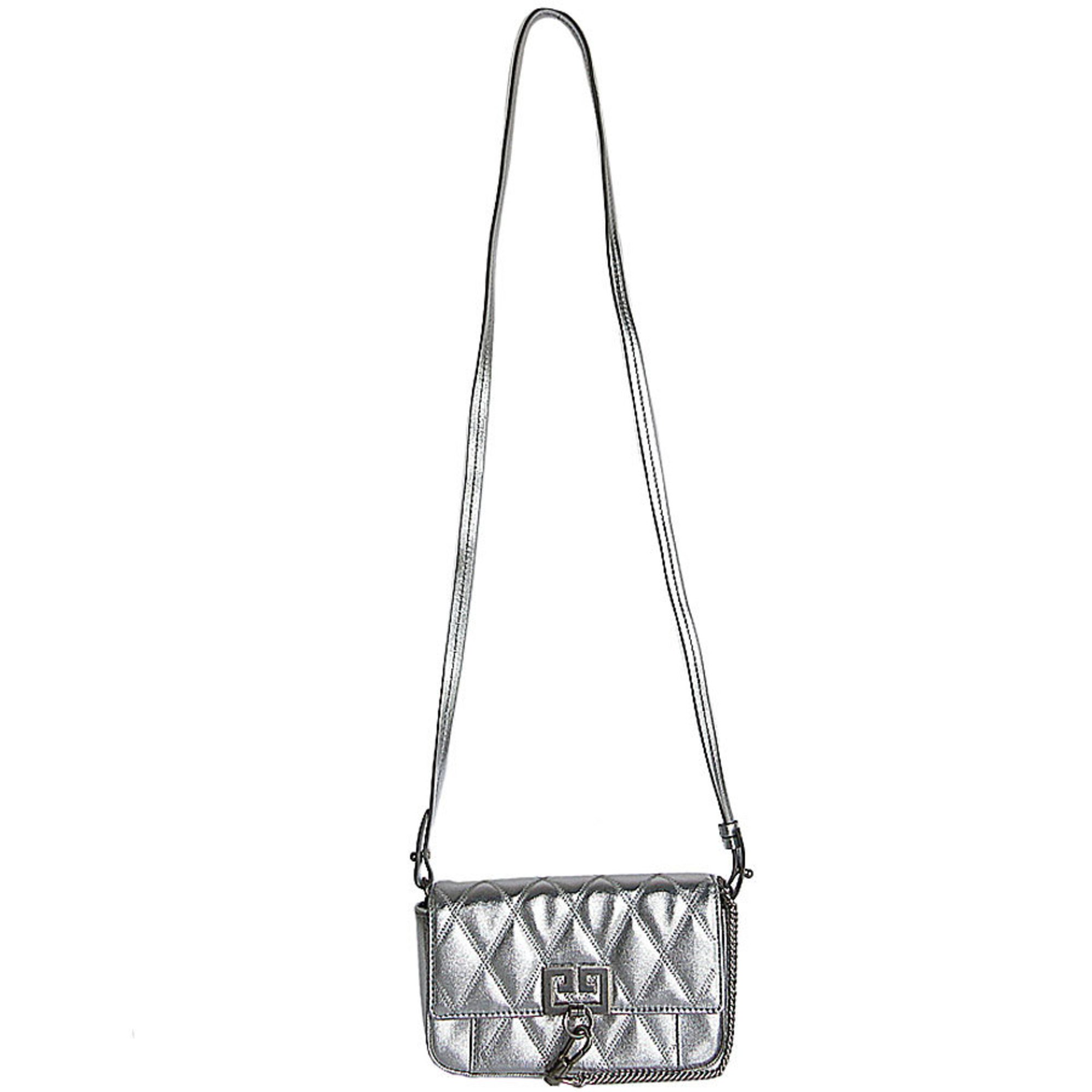 Givenchy shoulder bag polyester silver women's s0136a