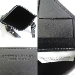 BOTTEGA VENETA Neck Strap Phone Pouch Intrecciato Leather Black Men's e59161j