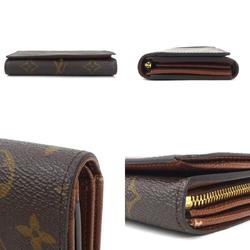 Louis Vuitton LOUIS VUITTON Bi-fold wallet Monogram Portemonnay Bi-Tresor canvas Brown Men's Women's M61730 h30518a